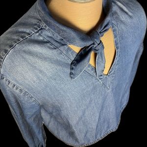 Frame Denim Crop shirt